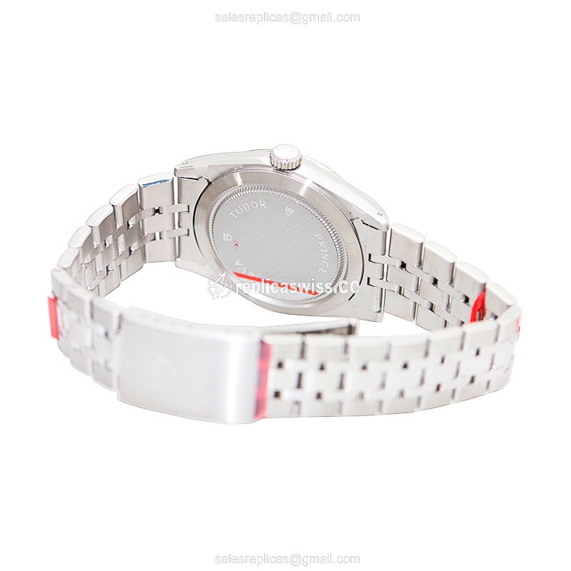 Tudor Prince Date-Day Replica Watch - Automatic - White Dial - View 4