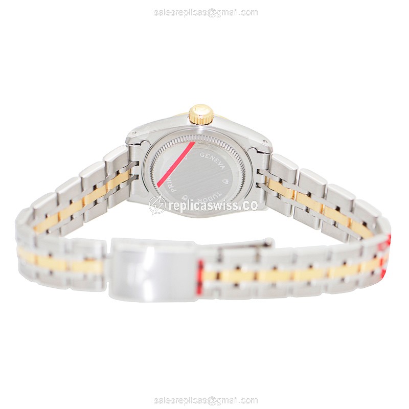 Tudor Princess Date Replica - Automatic - Gold - Steel Case & Strap - 92413-62433-10DI-CHCL - View 4