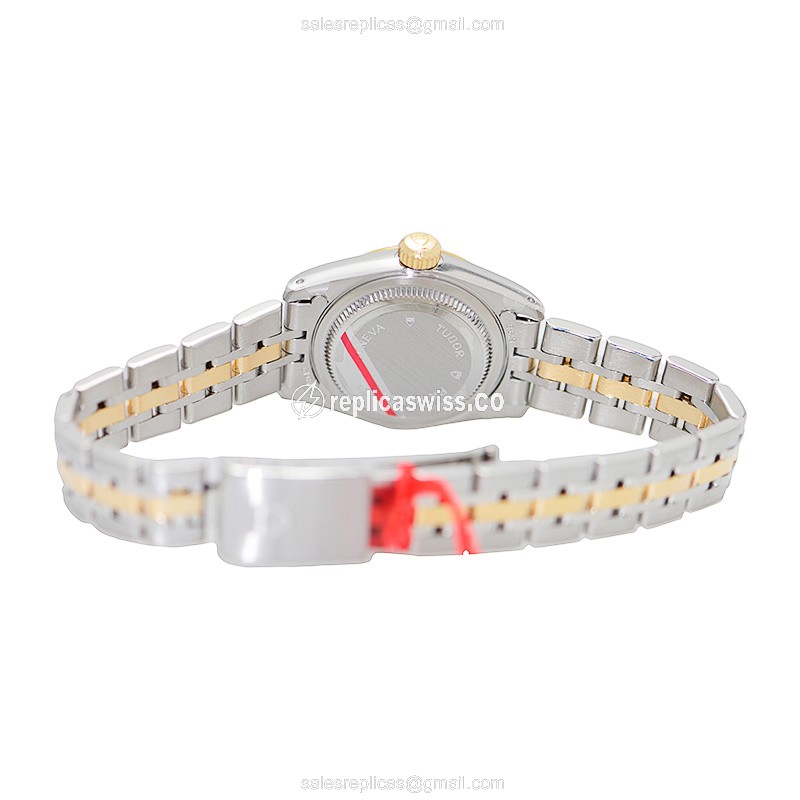 Tudor Princess Date Replica - Automatic - 18kt Gold & Steel Case - Gold Dial - View 4