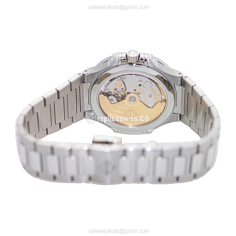 Patek Philippe 7118/1A-001 Replica - Automatic - Blue Steel - Silver Clasp - 36mm - View 4