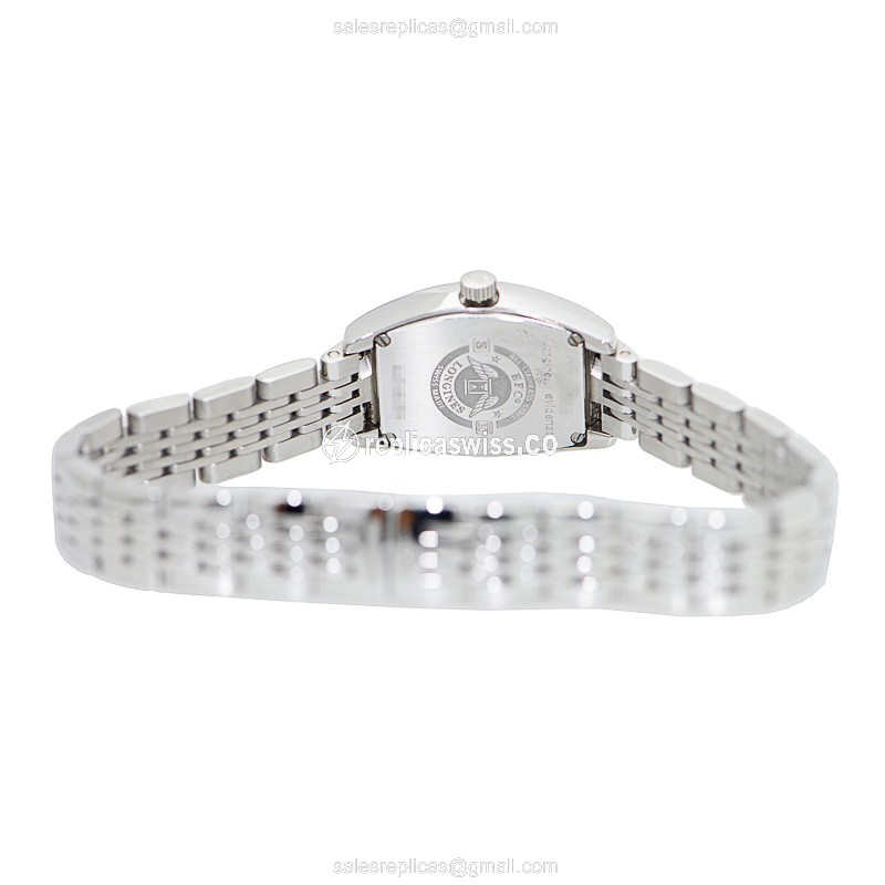 Longines EVIDENZA Quartz - Silver Steel Case, Silver Dial, Clasp - Steel Strap - View 4