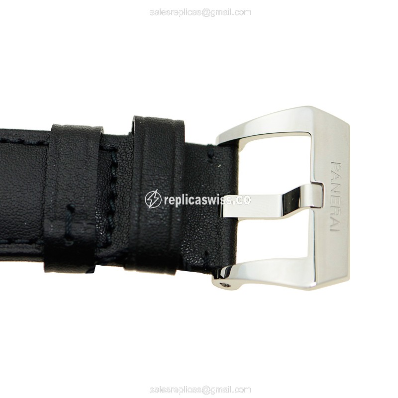 Panerai PAM00610 RADIOMIR - Manual - Steel Case - Black Dial - Black Cowhide Strap - Buckle Clasp - View 2