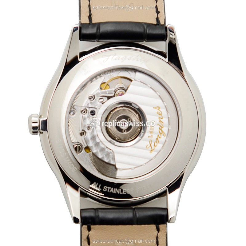 Longines L4.874.4.52.2 FLAGSHIP Automatic Stainless Steel - View 3