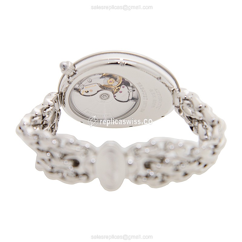 Rolex Replica Breguet 8967ST/58/J50 - Automatic - Steel - White Dial - Silver Clasp - View 4