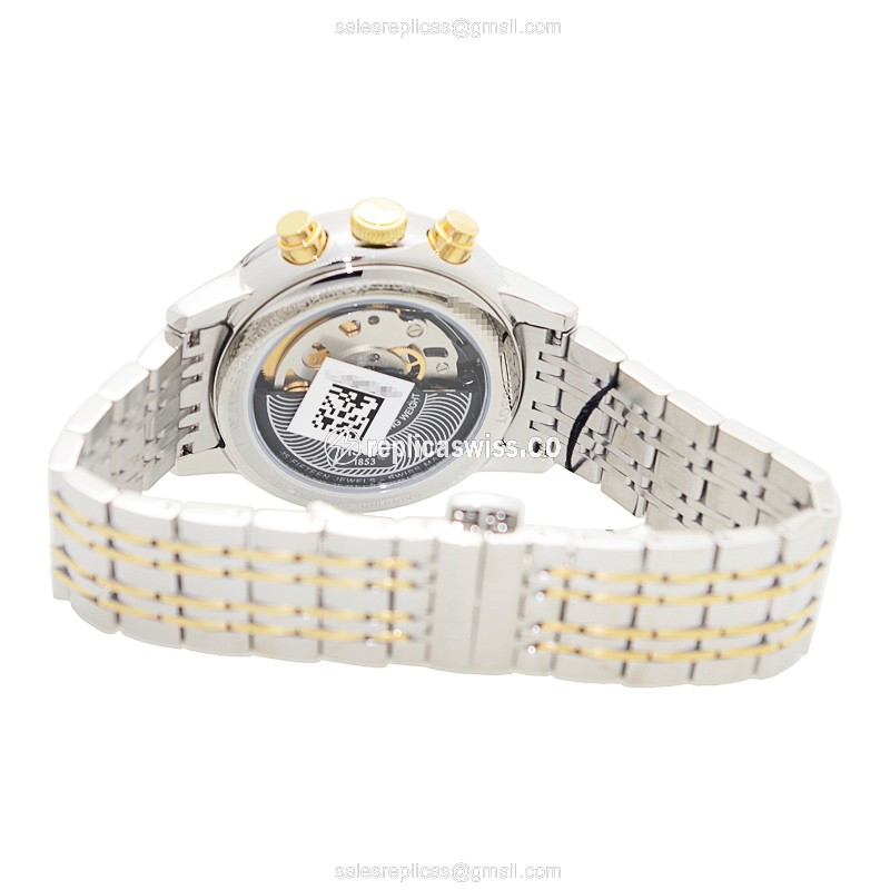 Tissot T-CLASSIC Replica - Automatic - Gold-Plated - Stainless Steel - White Dial - View 4