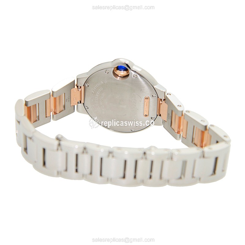 Cartier W3BB0006 BALLON BLEU Automatic 18kt Rose Gold & Steel - View 4