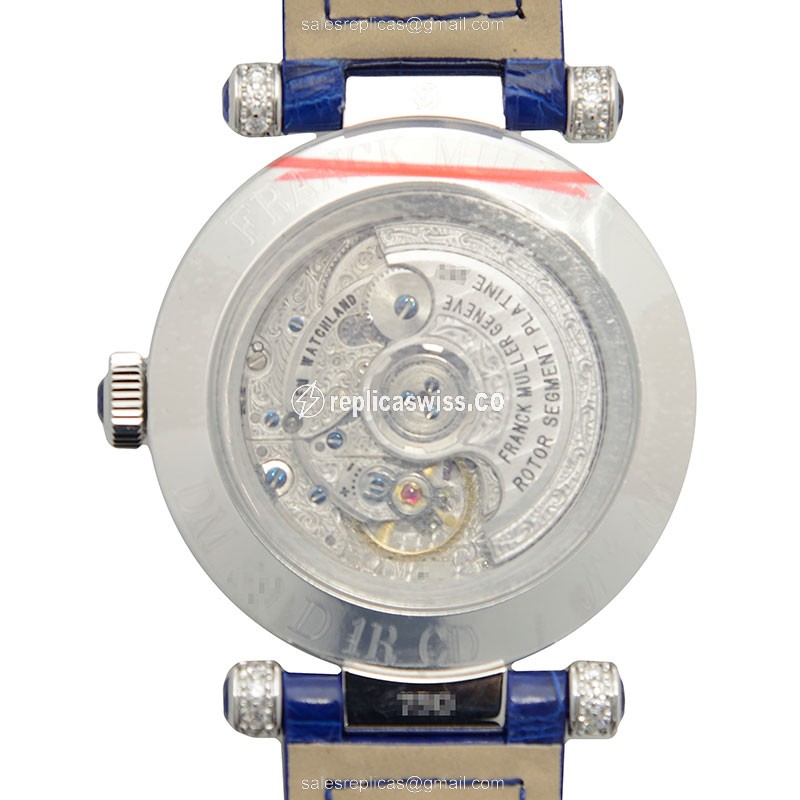 Franck Muller DM 39 D 1R CD (OG) DOUBLE MYSTERY Automatic 18kt White Gold & Diamond - View 3