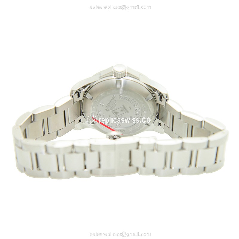 Longines CONQUEST Replica | Automatic | Blue Dial | Steel Case | Silver Clasp - View 4