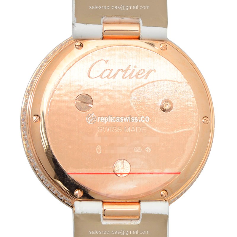 Cartier HPI00762 BESTIAIRE Quartz 18kt Rose Gold & Diamonds - View 3
