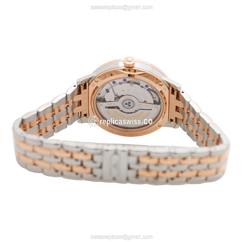 Jaeger-Lecoultre Rendez-Vous Replica - Automatic - 18kt Rose Gold - Diamond Dial - Silver Case - View 4