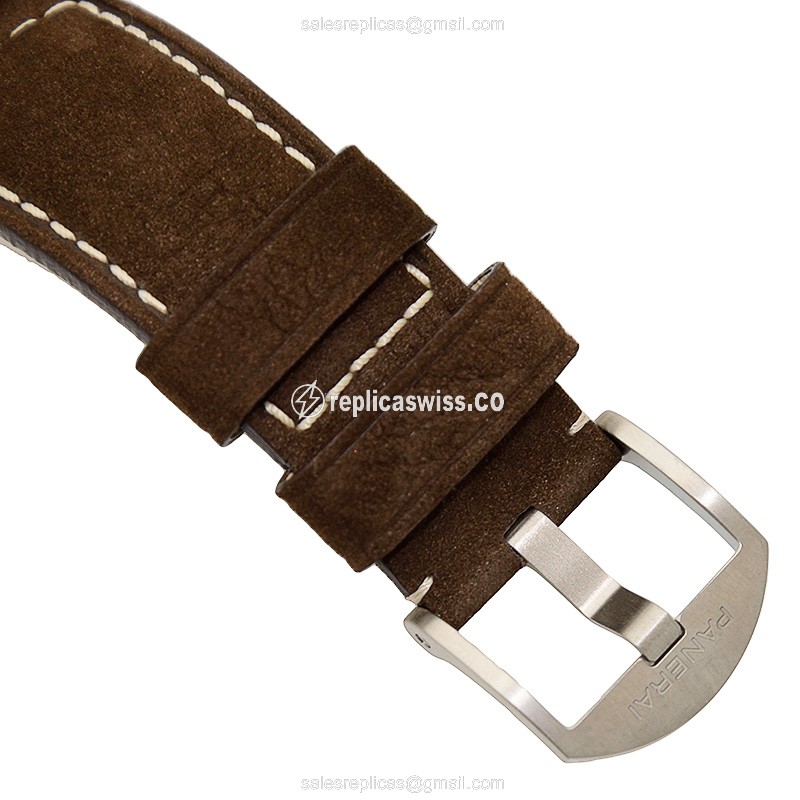 Panerai PAM00619 RADIOMIR - Automatic - Titanium Case - Brown Dial - Brown Cowhide Strap - View 4