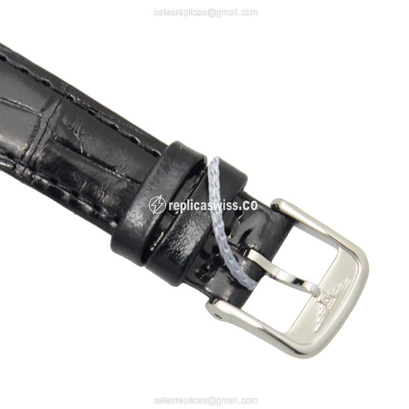 Longines L4.310.4.12.2 Replica - Automatic - White Dial on Silver Steel Strap - View 4