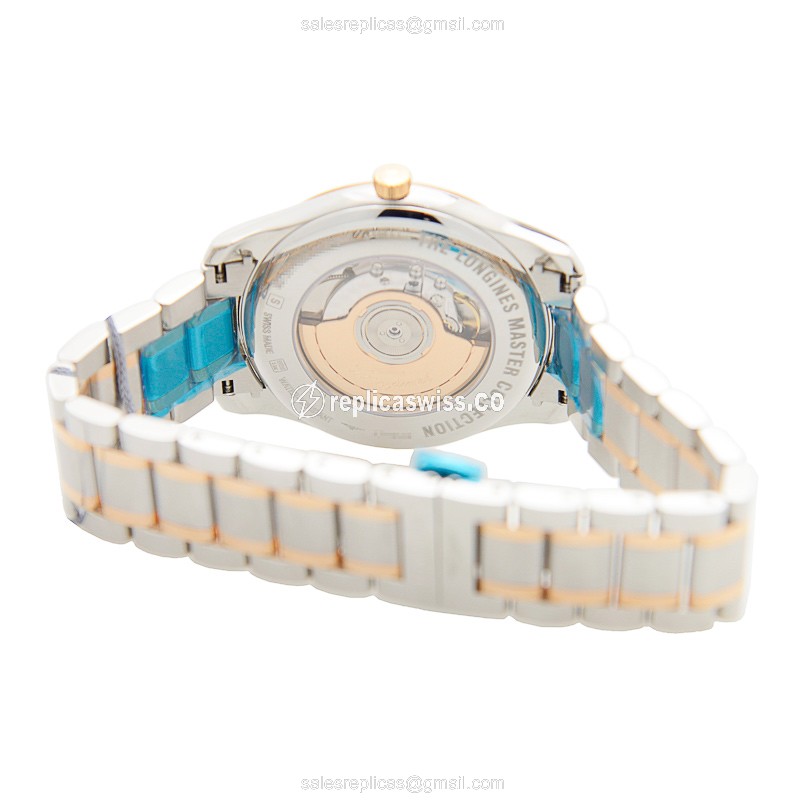 Rolex L2.893.5.77.7 Replica - Automatic - Gold-Plated & Stainless Steel - Silver Dial - View 4