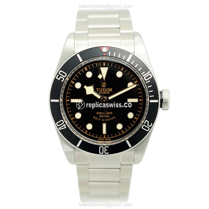 Tudor 79220N HERITAGE BLACK BAY Automatic Stainless Steel - View 2