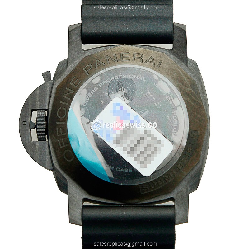 Panerai PAM00616 LUMINOR Automatic Carbon Fiber - View 3