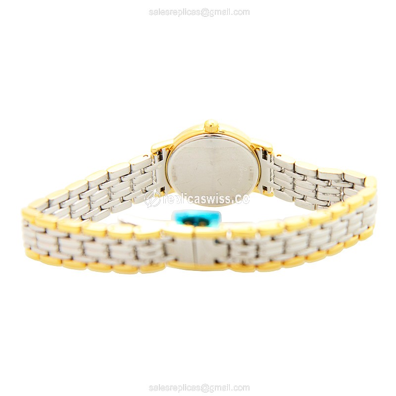 Longines Presence Replica - Quartz - Gold-Plated Case - White Dial - View 4