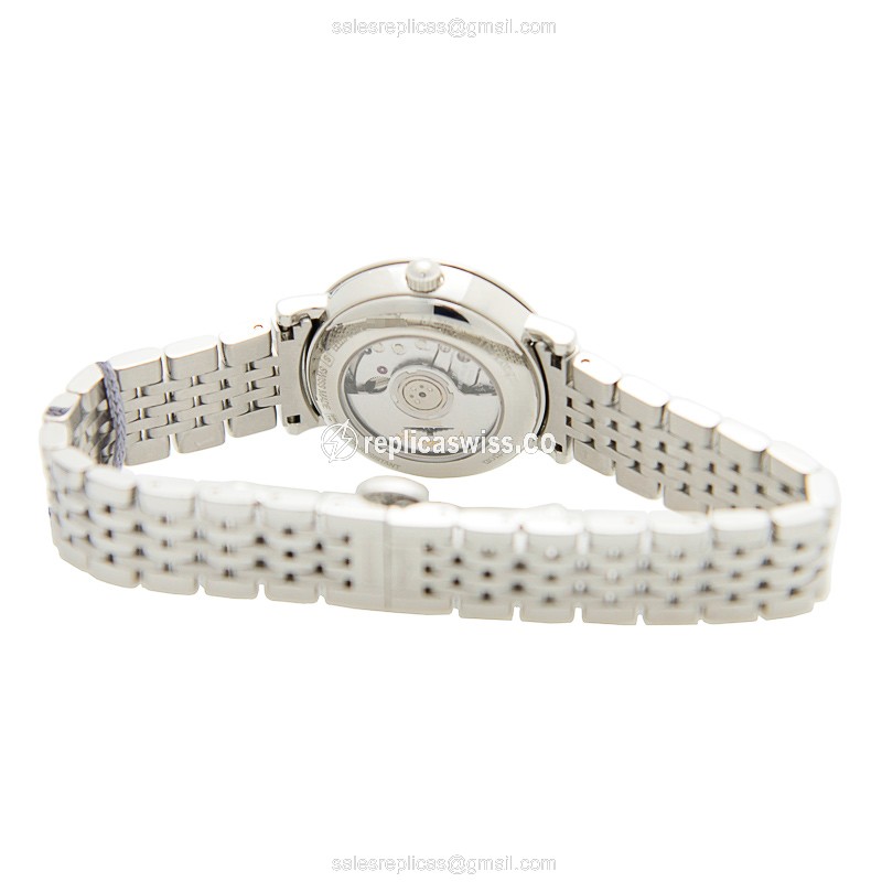 Longines L4.310.4.87.6 Replica - Automatic | Steel Case | Silver Dial | Clasp & Steel Strap - View 4