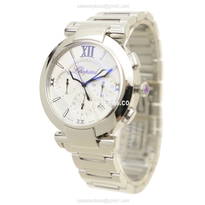 Chopard Imperiale Automatic Steel Case Silver Dial Steel Clasp - Replica Watch - View 3