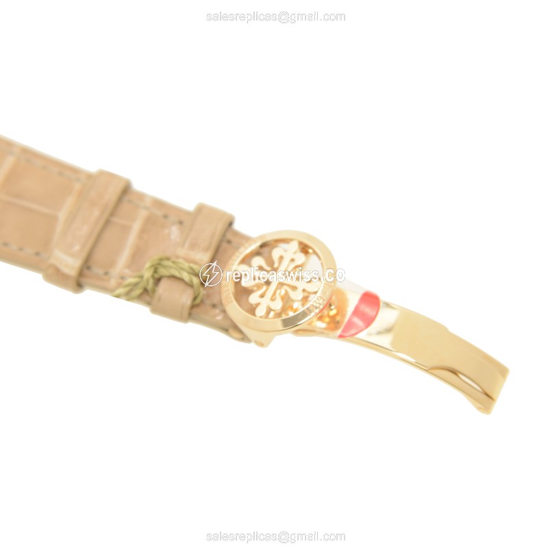Patek Philippe 7175R-001 Anniv. - Automatic - 18kt Rose Gold - Diamonds - White Dial - View 4