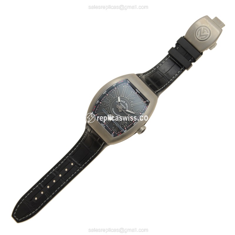 Franck Muller V 45 SC DT TT BR(NR) VANGUARD Automatic Stainless Steel - View 2