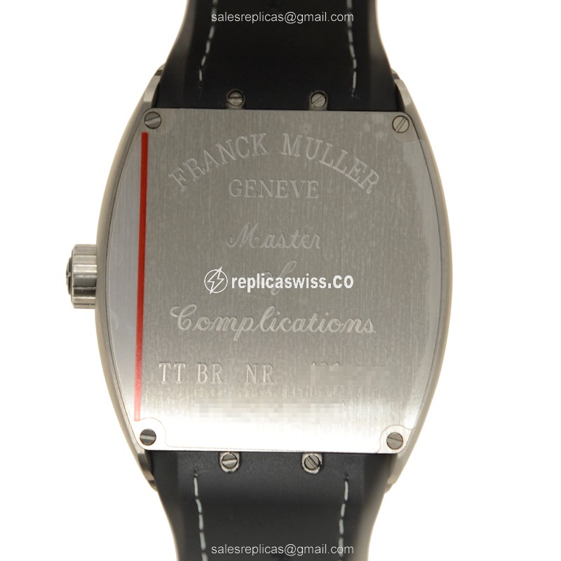 Franck Muller V 45 SC DT TT BR(NR) VANGUARD Automatic Stainless Steel - View 3
