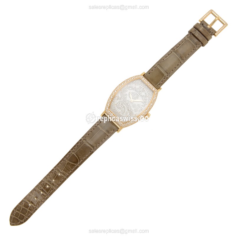 Patek Philippe 7099R-001 GONDOLO Manual Wind 18kt Rose Gold & Diamonds - View 2