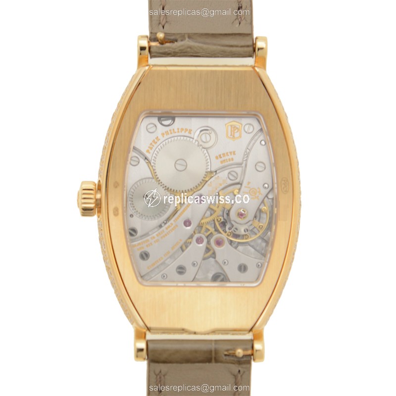 Patek Philippe 7099R-001 GONDOLO Manual Wind 18kt Rose Gold & Diamonds - View 3