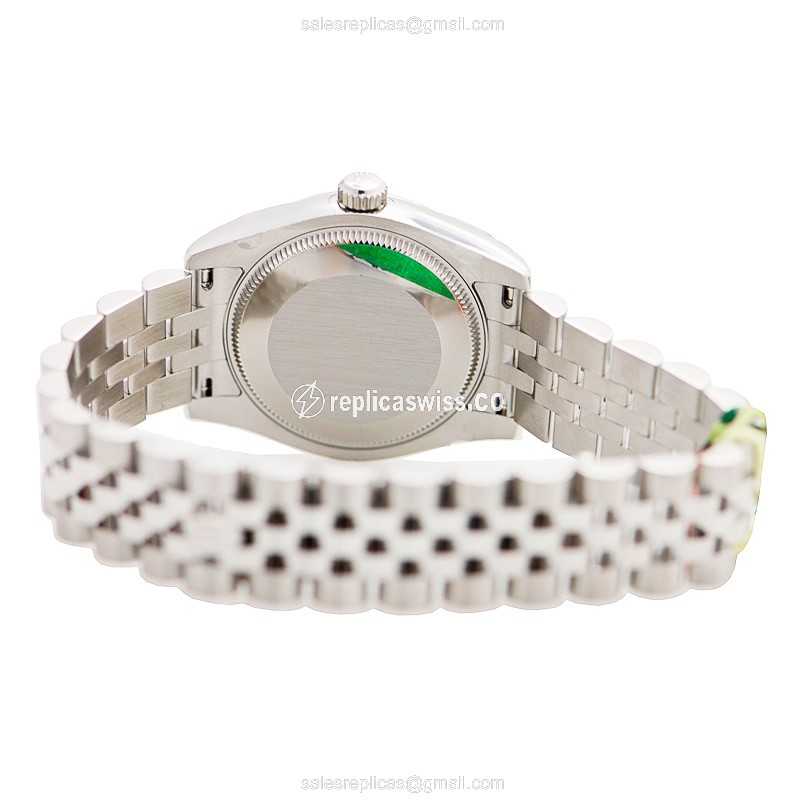 Rolex Lady Datejust Replica - Automatic | Pink Dial | Steel Clasp & Strap - View 4