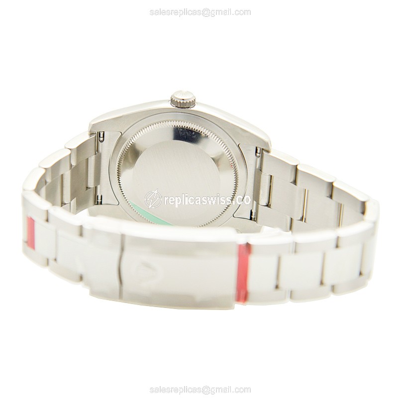 Rolex Datejust Replica - Automatic - Steel Case - White Dial - Silver Band - View 4