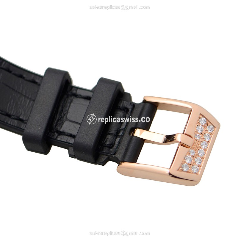 Franck Muller V 32 SC AT FO D (5N.NR) VANGUARD Automatic 18kt Rose Gold & Diamonds - View 4