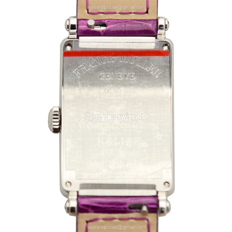 Franck Muller 902 QZ REL (AC) LONG ISLAND Quartz Stainless Steel - View 3