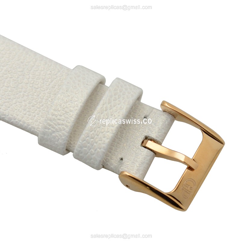 Girard Perregaux 1966 Replica - Automatic - 18kt Rose Gold Case - White Dial, Diamond - View 4