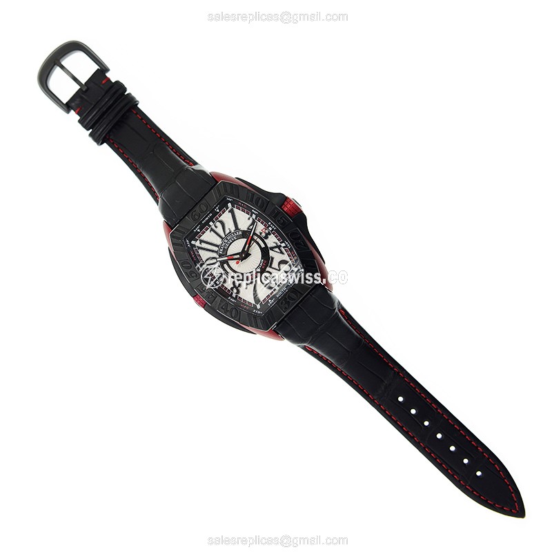 Franck Muller Conquistador Replica, Automatic Titanium, White Dial - View 2