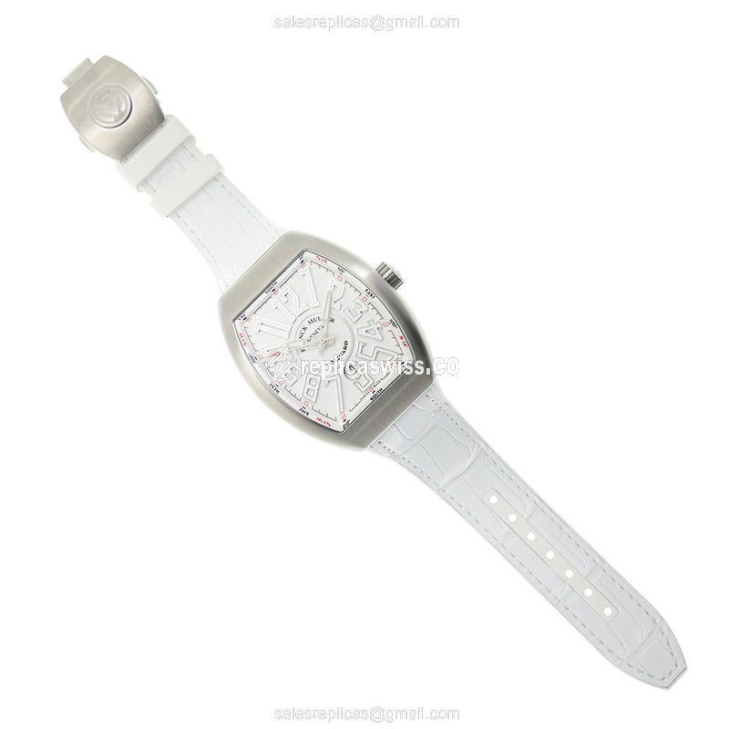 Franck Muller Vanguard Replica - Automatic - Steel - White - View 2