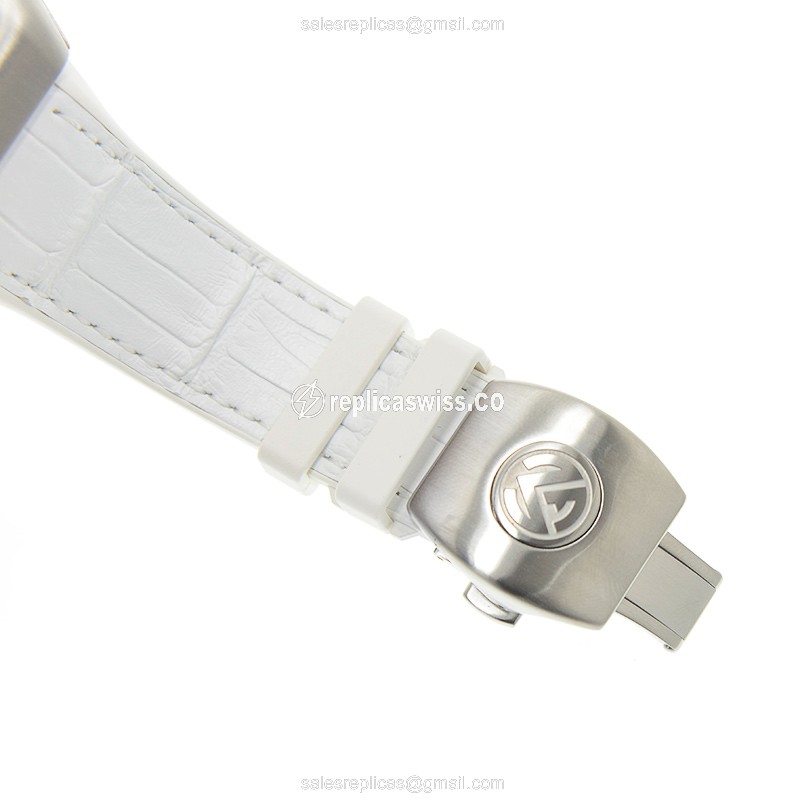 Franck Muller Vanguard Replica - Automatic - Steel - White - View 4
