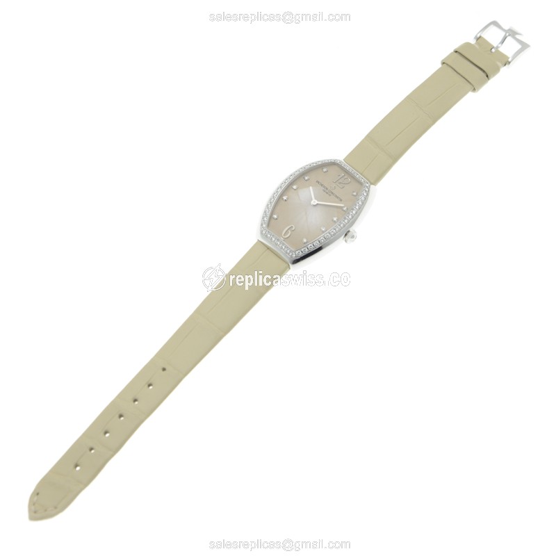 Vacheron Constantin 25540/000G-9109 EGERIE Automatic 18kt White Gold & Diamond - View 2