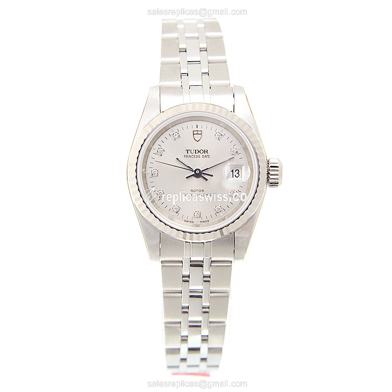 Tudor Heritage Advisor Replica - Auto - Silver Dial - Steel - View 2
