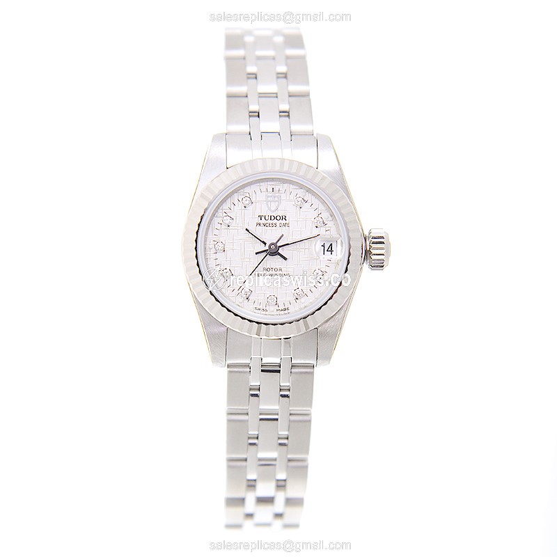 Brand Tudor 92514-62420-10DI-SVCL Replica - Automatic - Steel Case - Gray Dial on Silver Strap - View 2