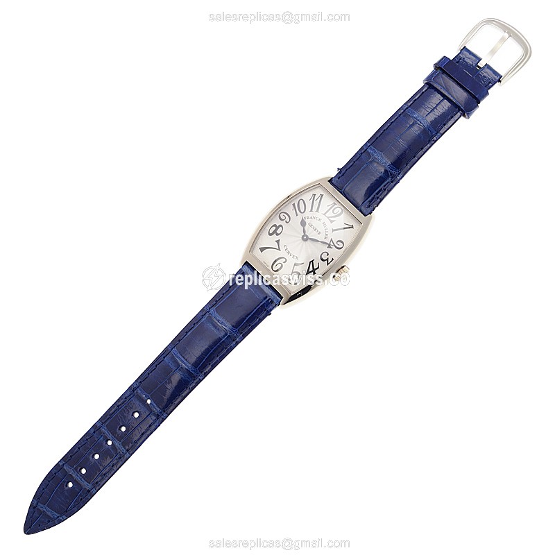 Franck Muller 2852 QZ (OG) CINTREE CURVEX Quartz 18kt White Gold - View 2