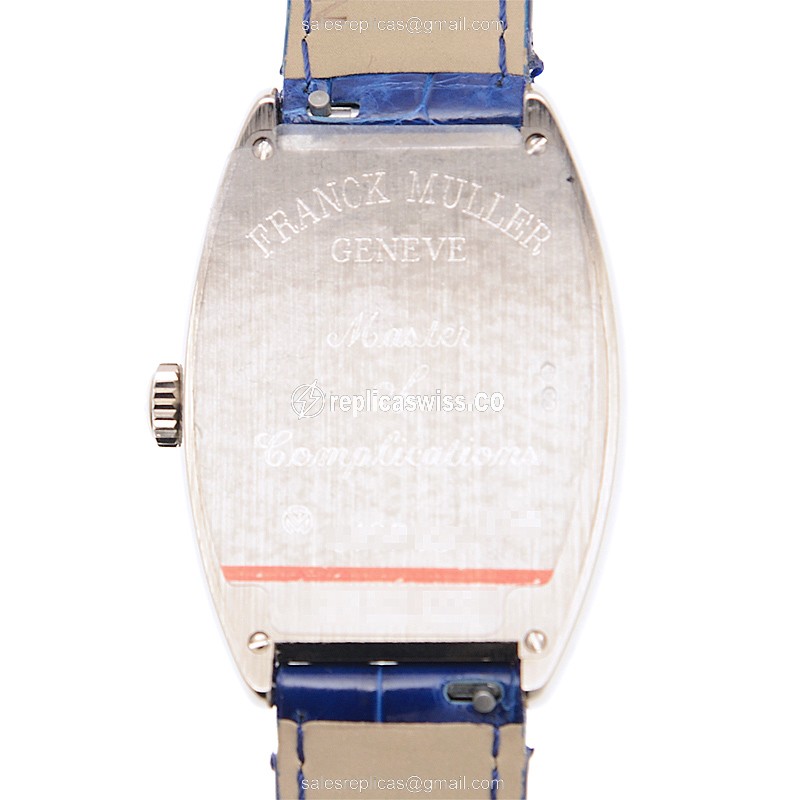 Franck Muller 2852 QZ (OG) CINTREE CURVEX Quartz 18kt White Gold - View 3