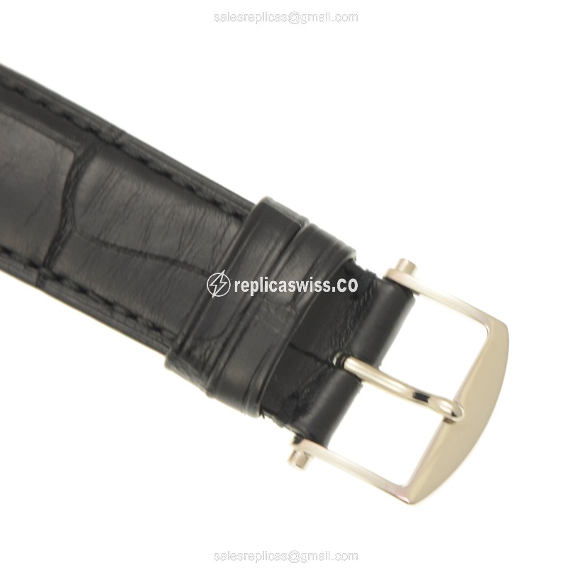 Breguet Tradition 7097BB/G1/9WU - Automatic 18kt White Gold - Silver Dial, Black Alligator Strap - View 4