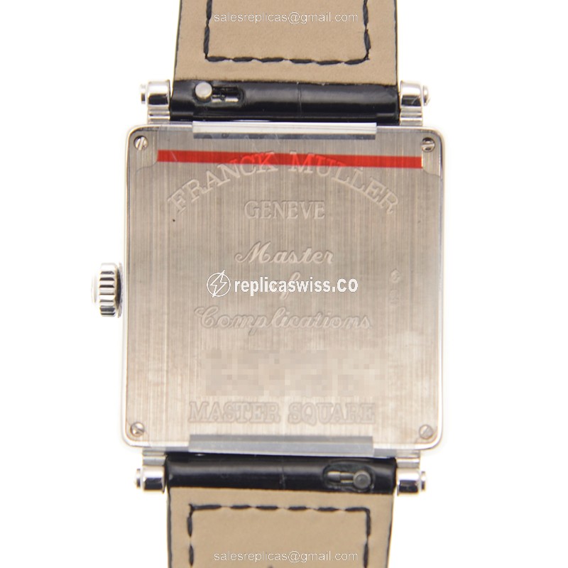 Franck Muller Master Square Replica Watch - Quartz - Diamond - View 3