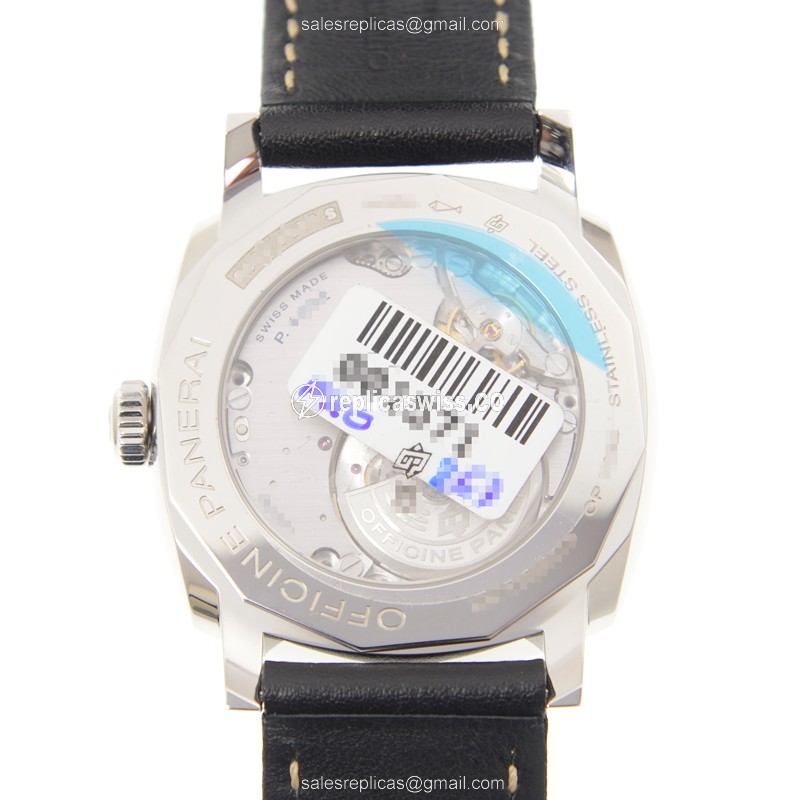 Panerai PAM00628 1940 - Replica - Automatic - Stainless Steel - Black - Cowhide Strap - Buckle Clasp - View 3
