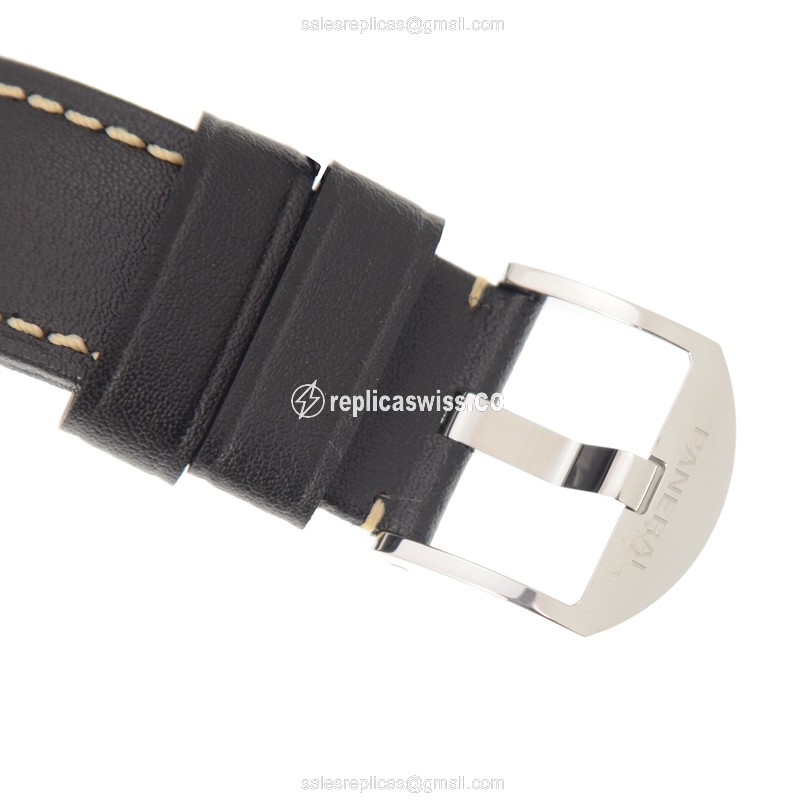 Panerai PAM00628 1940 - Replica - Automatic - Stainless Steel - Black - Cowhide Strap - Buckle Clasp - View 4