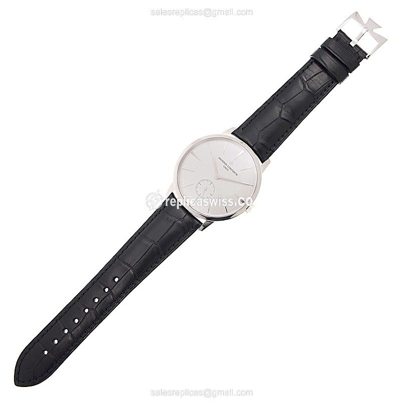 Vacheron Constantin Replica - Patrimony - Hand Wind - White - View 2
