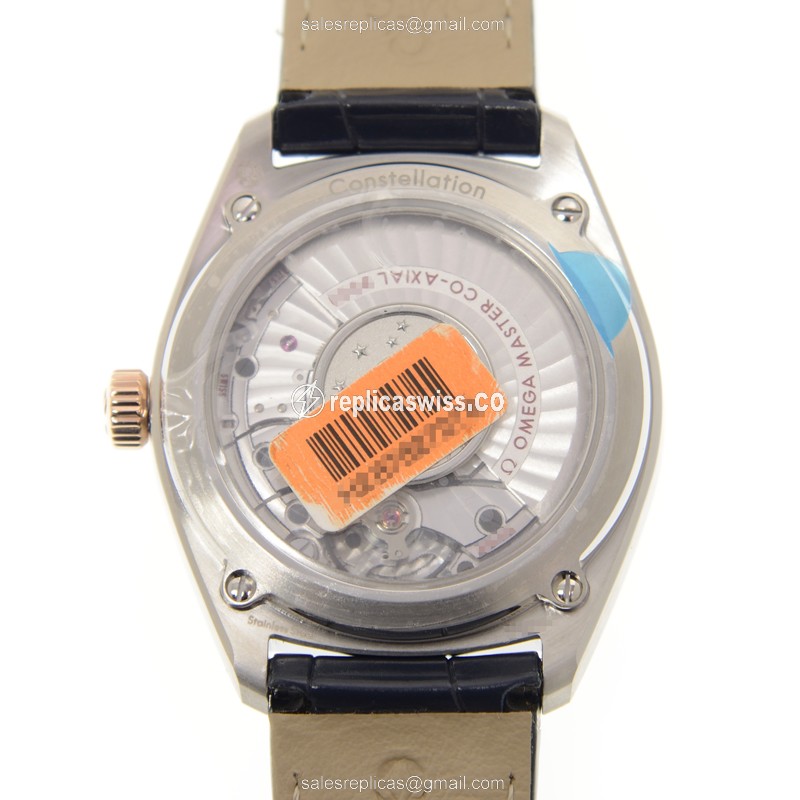 Omega 130.23.39.21.03.001 CONSTELLATION Automatic 18kt Rose Gold & Steel - View 3