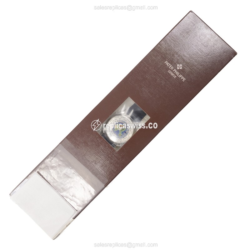 Patek Philippe 5131G-001 Replica - Auto - 18kt Gold - White Dial - Alligator Black Strap - View 2