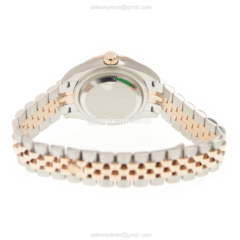 Rolex Lady Datejust Replica - 18kt Rose Magic Case - Diamond - Automatic - View 4