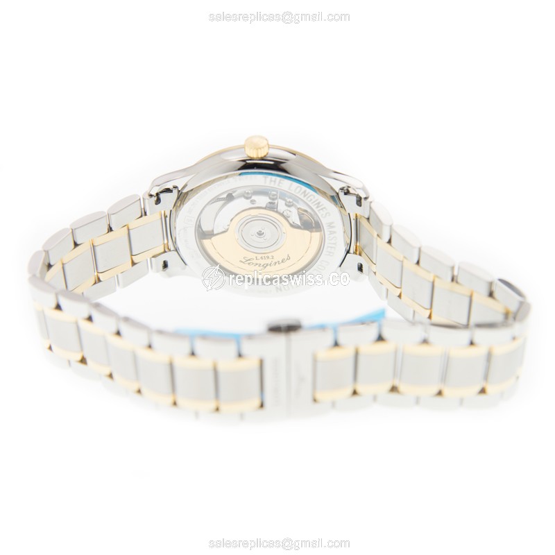 Longines L2.628.5.38.7 Replica - Automatic - Gold Dial - Gold Clasp - View 4