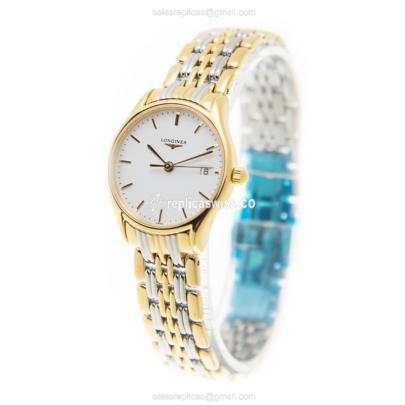 Longines L4.259.2.12.7 LONGINES LYRE Quartz Gold-Plated & Stainless Steel - View 3